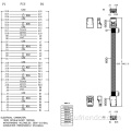 Cavo di connessione del backboard interno del telaio del server